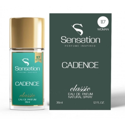 Sensation 117 Cadence - odpowiednik perfum Marc Jacobs Decadence, woda perfumowana 36 ml