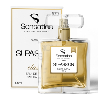 Sensation 183 S! Passion - odpowiednik perfum Armani Si Passione, woda perfumowana 100 ml