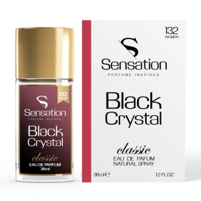 Sensation 132 Black Crystal - odpowiednik perfum Versace Crystal Noir, woda perfumowana 36 ml