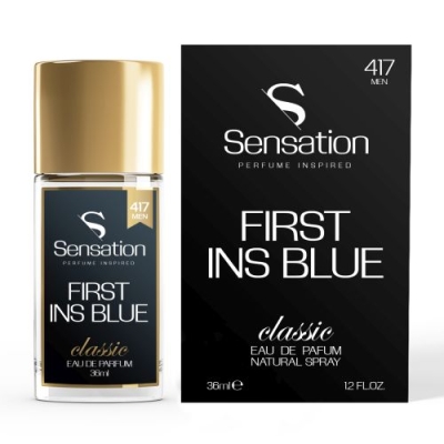 Sensation 417 First Ins Blue - odpowiednik perfum Abercrombie Fitch Fierce, woda perfumowana 36 ml