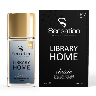 Sensation 047 Library Home - odpowiednik perfum YSL Libre Homme, woda perfumowana 36 ml