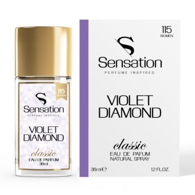 Sensation 115 Violet Diamond - odpowiednik perfum Armani Emporio Diamonds Violet, woda perfumowana 36 ml