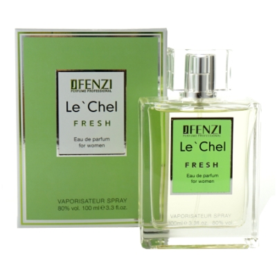 JFenzi Le Chel Fresh - zestaw promocyjny dla kobiet, woda perfumowana 100 ml, roll-on 10 ml