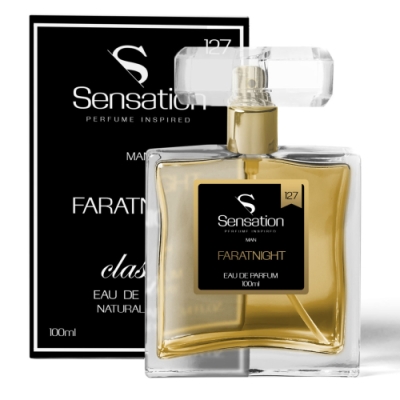 Sensation 127 Faratnight - odpowiednik perfum Dior Fahrenheit, woda perfumowana 100 ml