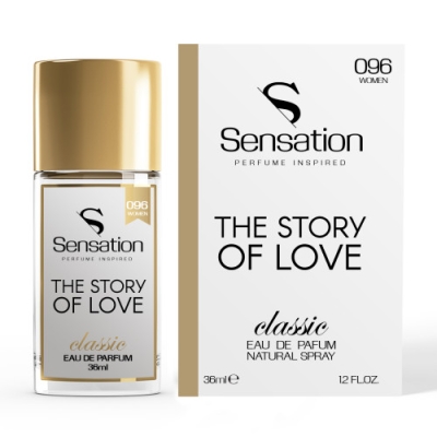 Sensation 096 The Story Of Love - odpowiednik perfum Chloe Love Story, woda perfumowana 36 ml