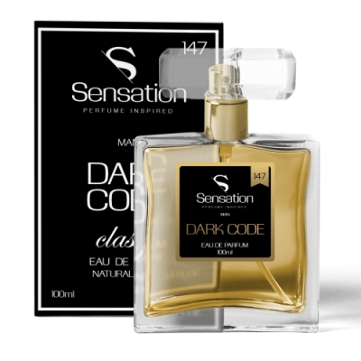 Sensation 147 Dark Code - odpowiednik perfum Armani Code Men, woda perfumowana 100 ml