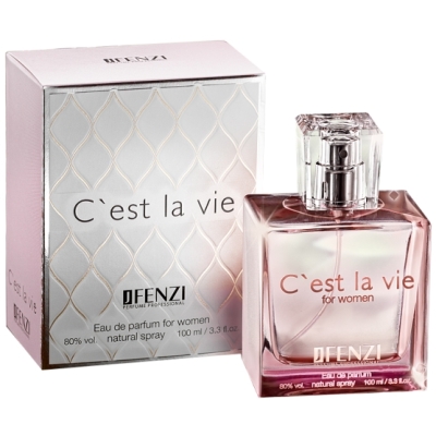 JFenzi Cest La Vie - damski zestaw promocyjny, woda perfumowana 100 ml, balsam do ciala 200 ml