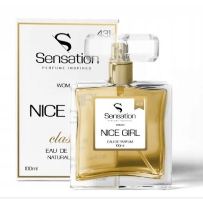 Sensation 431 Nice Girl - odpowiednik perfum Herrera Good Girl, woda perfumowana 100 ml