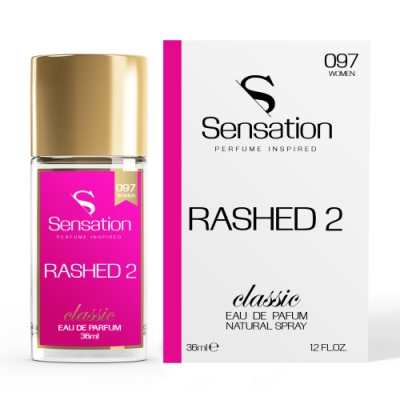 Sensation 097 Rashed 2 - odpowiednik perfum Gucci Rush 2, woda perfumowana 36 ml