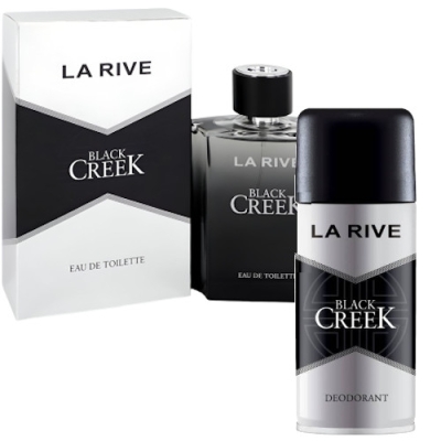 La Rive Black Creek - Zestaw: Woda Toaletowa 100 + Dezodorant 150 ml w Promocji