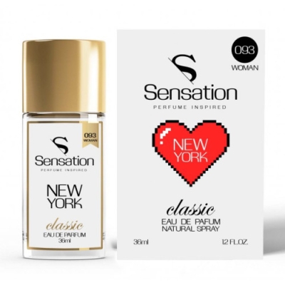 Sensation 093 New York - odpowiednik perfum DKNY My NY, woda perfumowana 36 ml