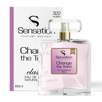 Sensation 322 Change the Trend - odpowiednik perfum Chanel Chance Eau Tendre, woda perfumowana 100 ml