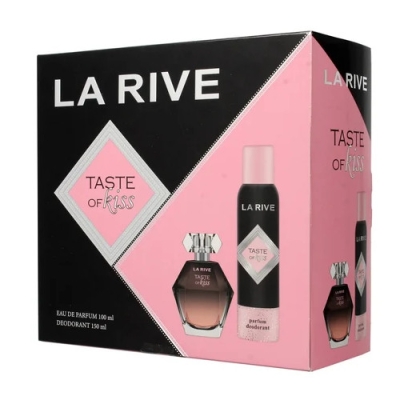 La Rive Taste Of Kiss - zestaw kosmetyków dla kobiet, dezodorant 150 ml, woda perfumowana 100 ml