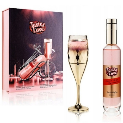 Sellion Taste Of Love Pink - zestaw dla kobiet, woda perfumowana 100 ml, woda perfumowana 30 ml