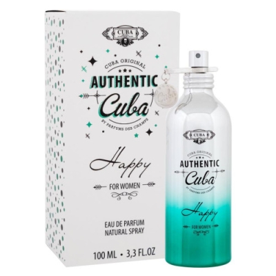 Cuba Authentic Happy - damska woda perfumowana 100 ml