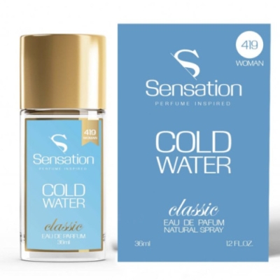 Sensation 419 Cold Water - odpowiednik perfum Davidoff Cool Water, woda perfumowana 36 ml