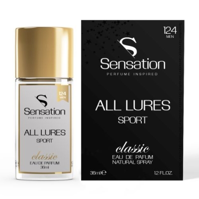 Sensation 124 All Lures Sport - odpowiednik perfum Chanel Allure Sport, woda perfumowana 36 ml